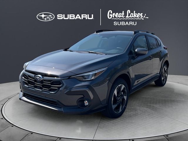 2026 Subaru CROSSTREK Limited in Magnetite Gray Pearl — front three-quarter view