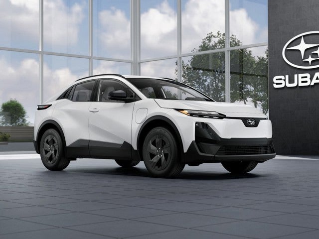 2026 Subaru UNCHARTED Sport in Cosmic White Pearl — front three-quarter view