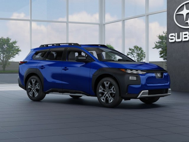 2026 Subaru TRAILSEEKER Limited in Sapphire Blue Pearl — front three-quarter view