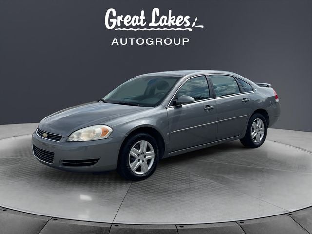 2006 Chevrolet Impala LS in Dark Silver Metallic — front three-quarter view