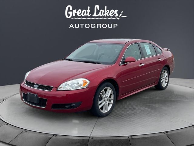 2015 Chevrolet Impala Limited LTZ in Crystal Red Tintcoat — front three-quarter view