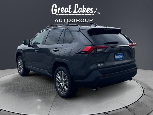 2024 Toyota RAV4 — rear three-quarter view
